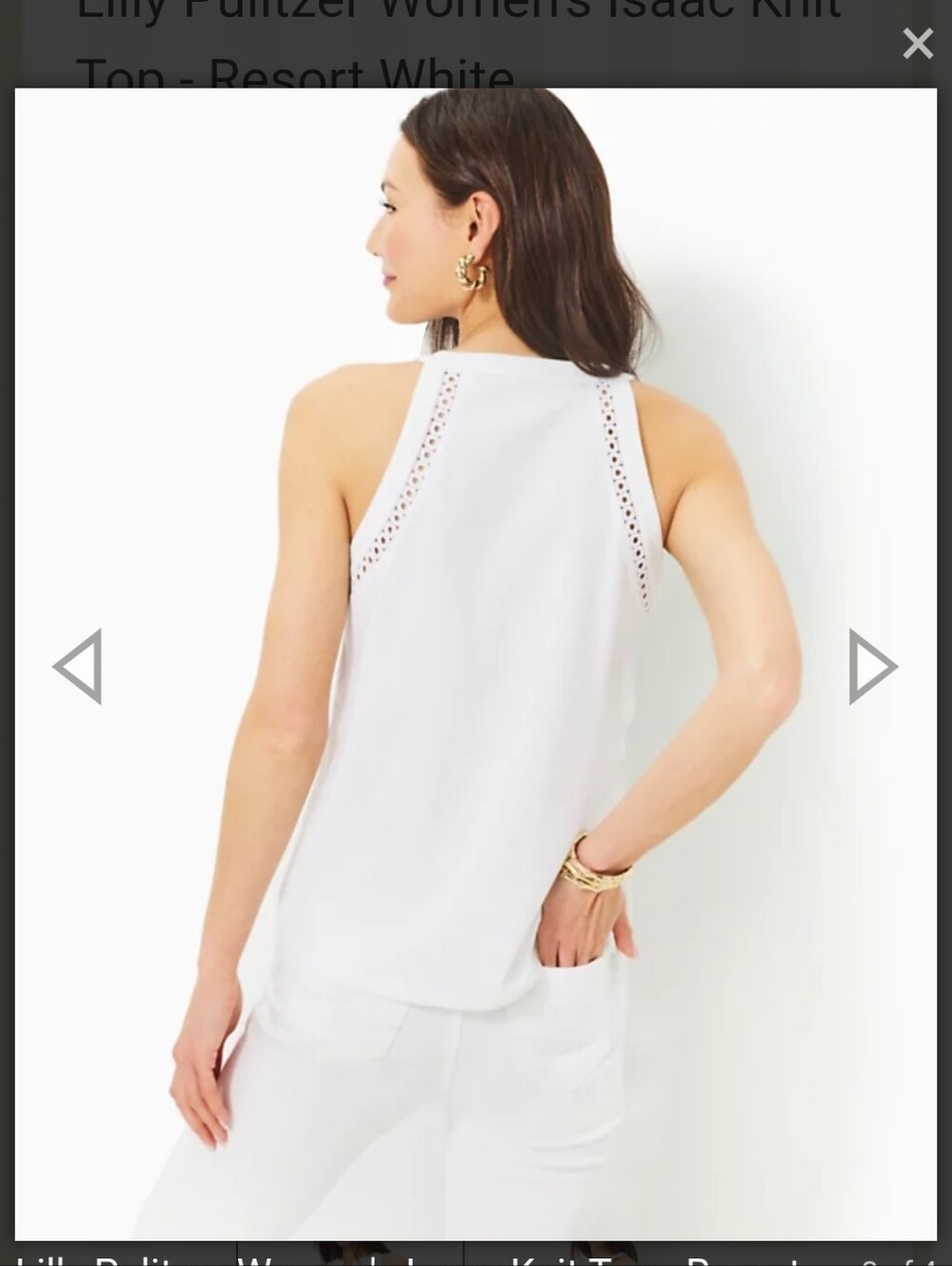 Isaac knit Tank XL lilly Pulitzer - Picture 5 of 7
